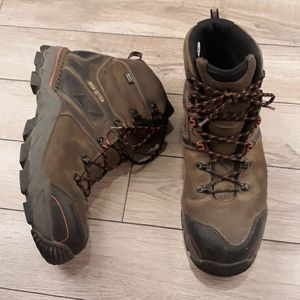 IRISH SETTER Red Wings Dark Green Crosby Safety‎ Toe 14 D Mens Work Boots 83628